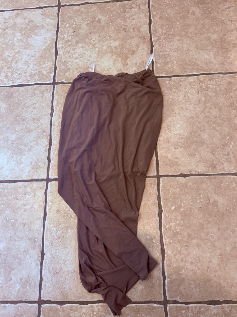 Brown Long skirt
